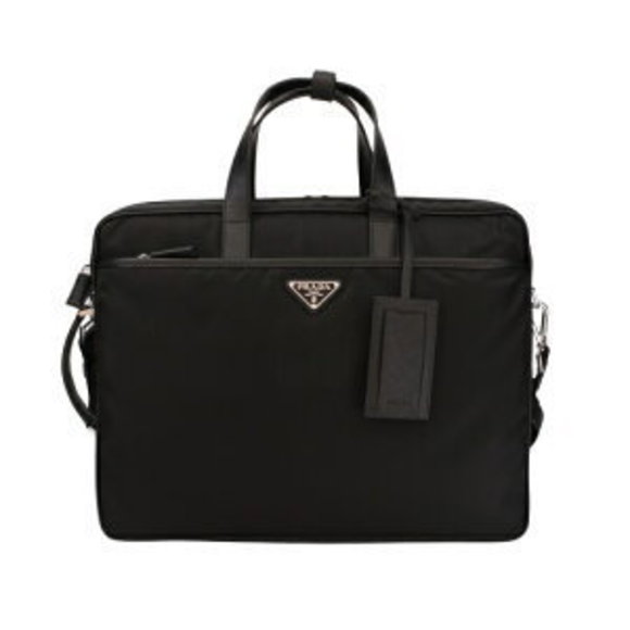 Prada Business Bag Triangle Black V NERO - Picture 1 of 8